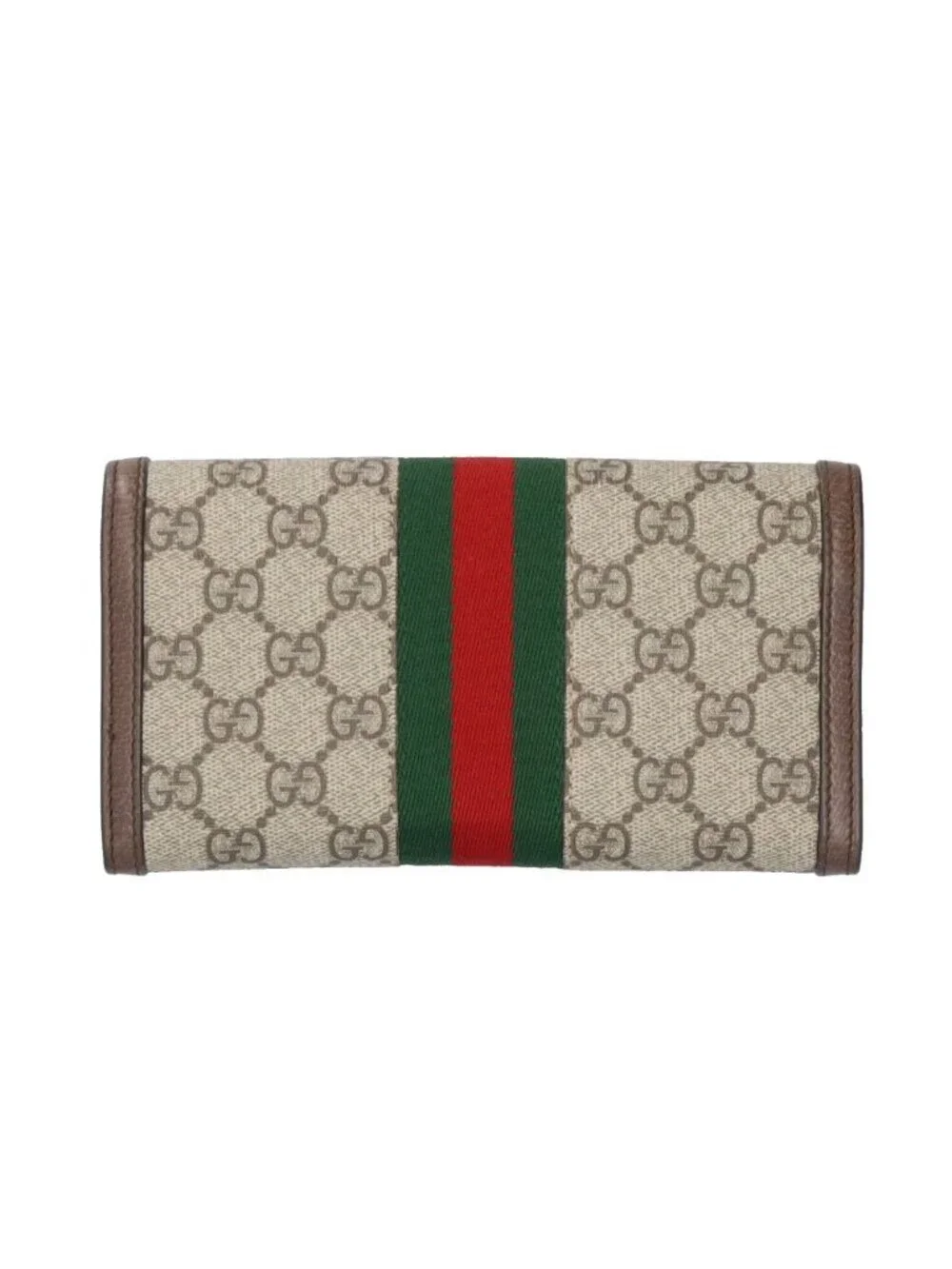 Gucci GG Continental Wallet Sherry Line Supreme Canvas - Picture 2 of 9